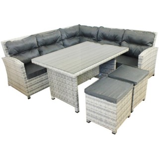 Набор мебели Версаль арт.NEW-7026/2023 серо-белый, серый "Garden story"